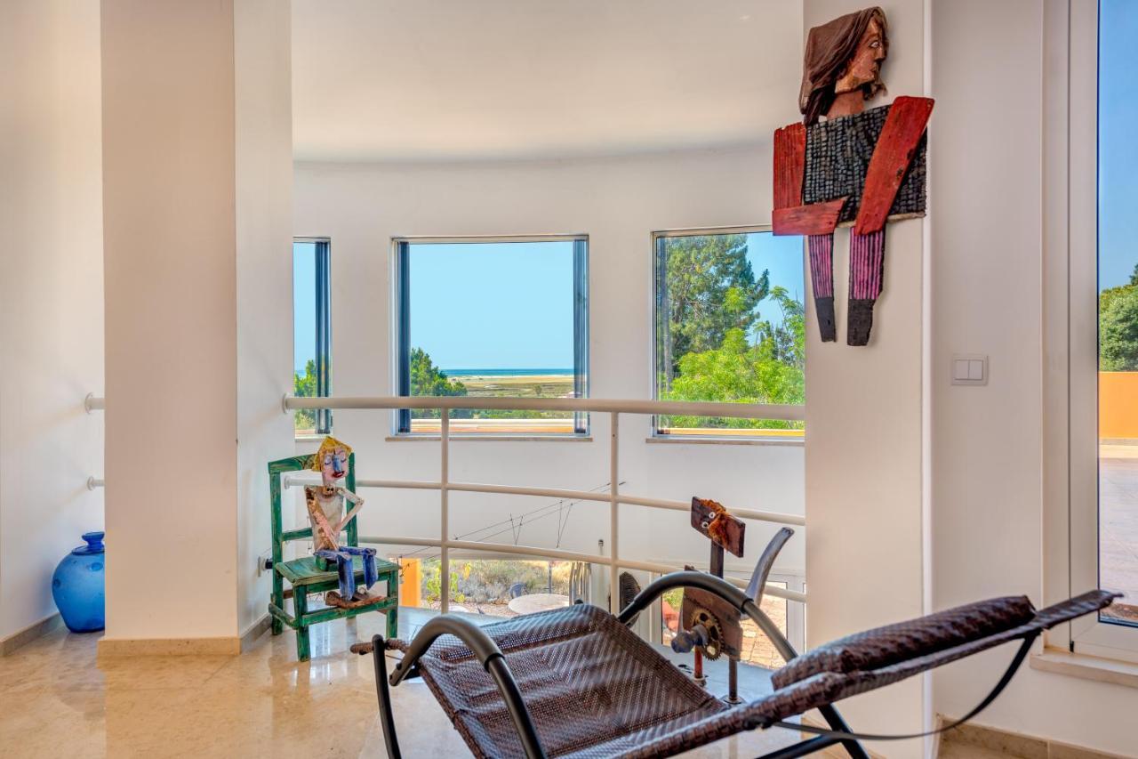 Meia Lua - Your Private Artsy Paradise Overlooking The Ria Formosa With Pool And Sea Views Near Barril Beach, Tavira 루즈드타비라 외부 사진