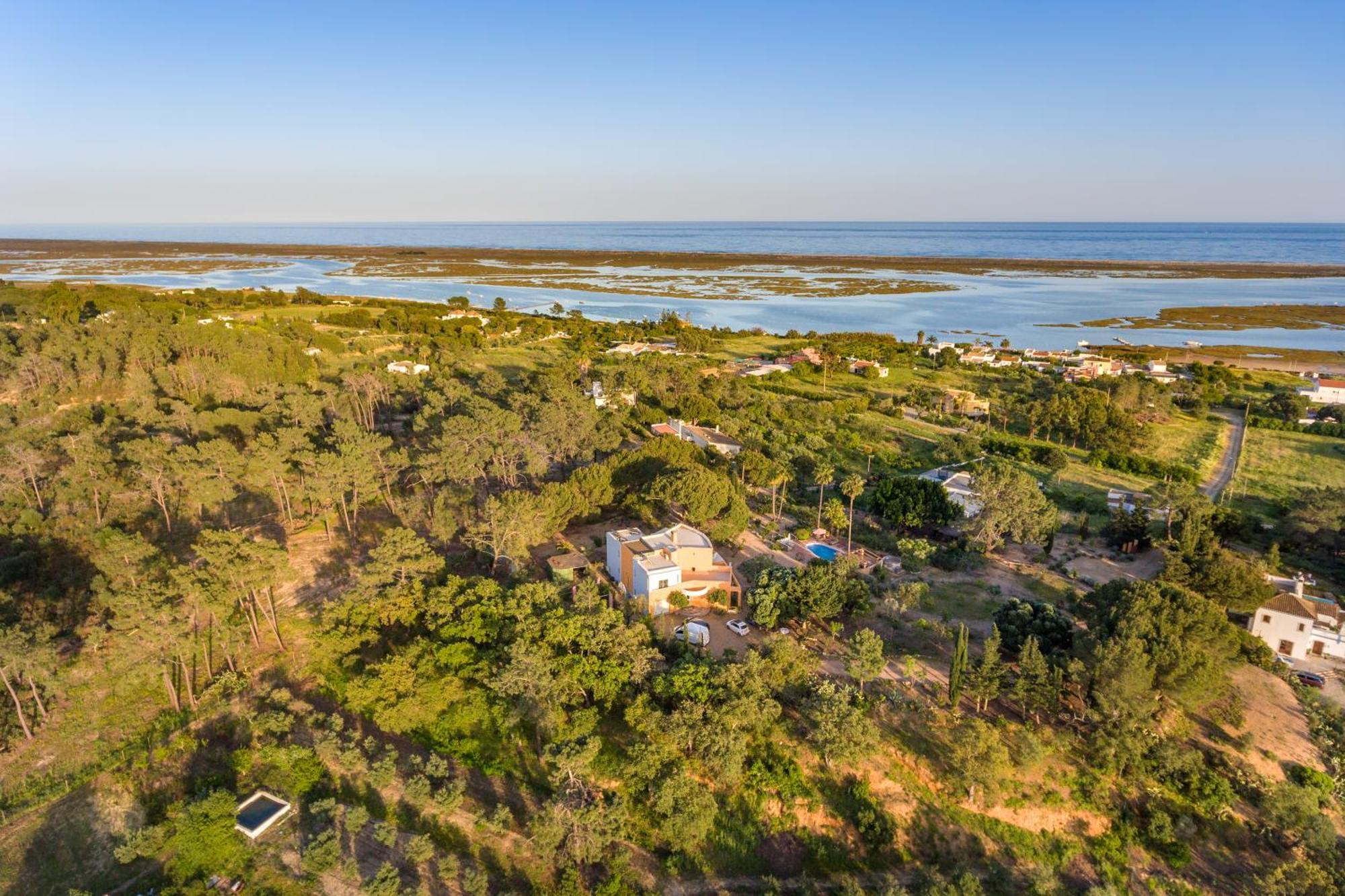 Meia Lua - Your Private Artsy Paradise Overlooking The Ria Formosa With Pool And Sea Views Near Barril Beach, Tavira 루즈드타비라 외부 사진
