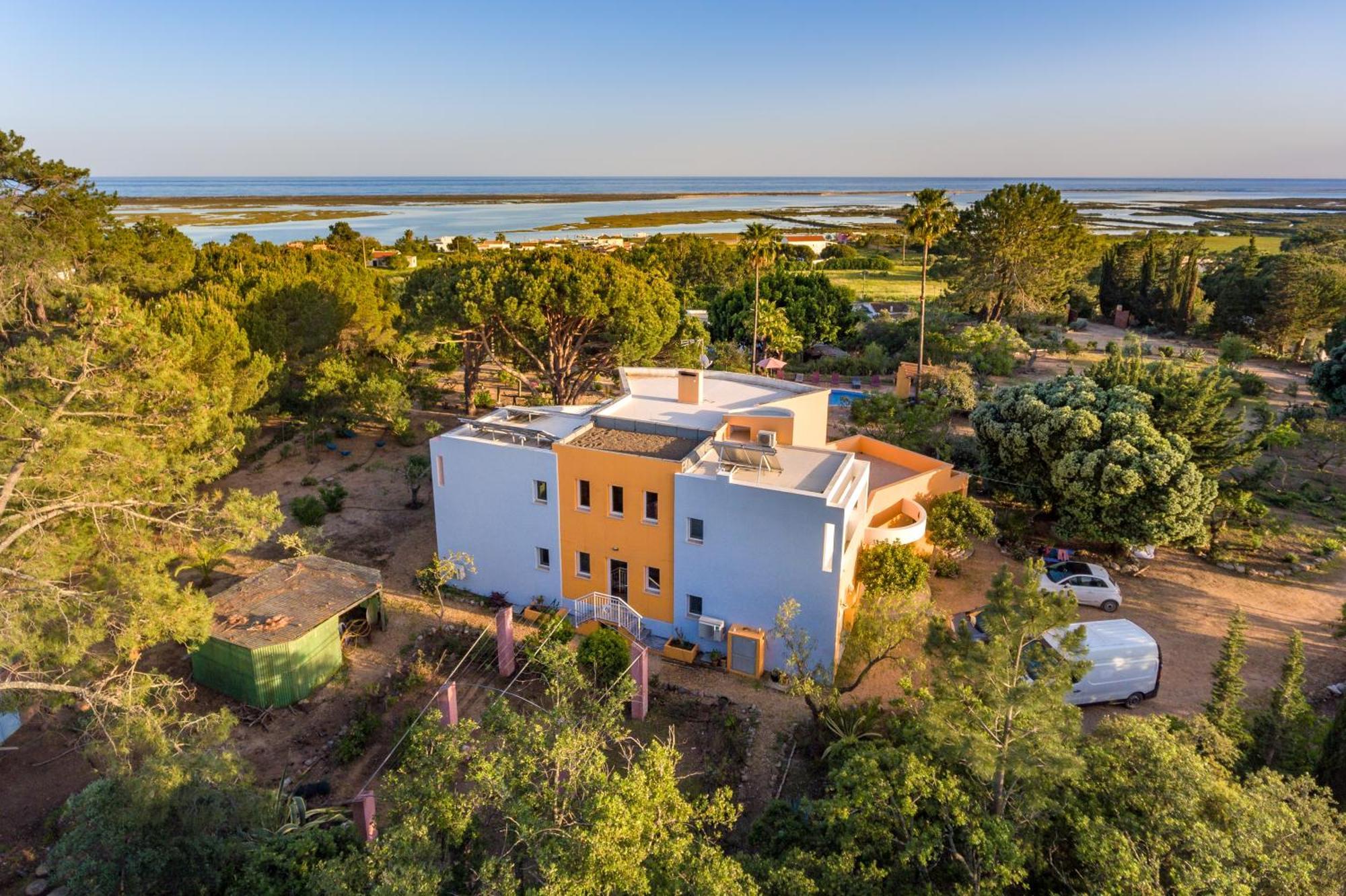Meia Lua - Your Private Artsy Paradise Overlooking The Ria Formosa With Pool And Sea Views Near Barril Beach, Tavira 루즈드타비라 외부 사진
