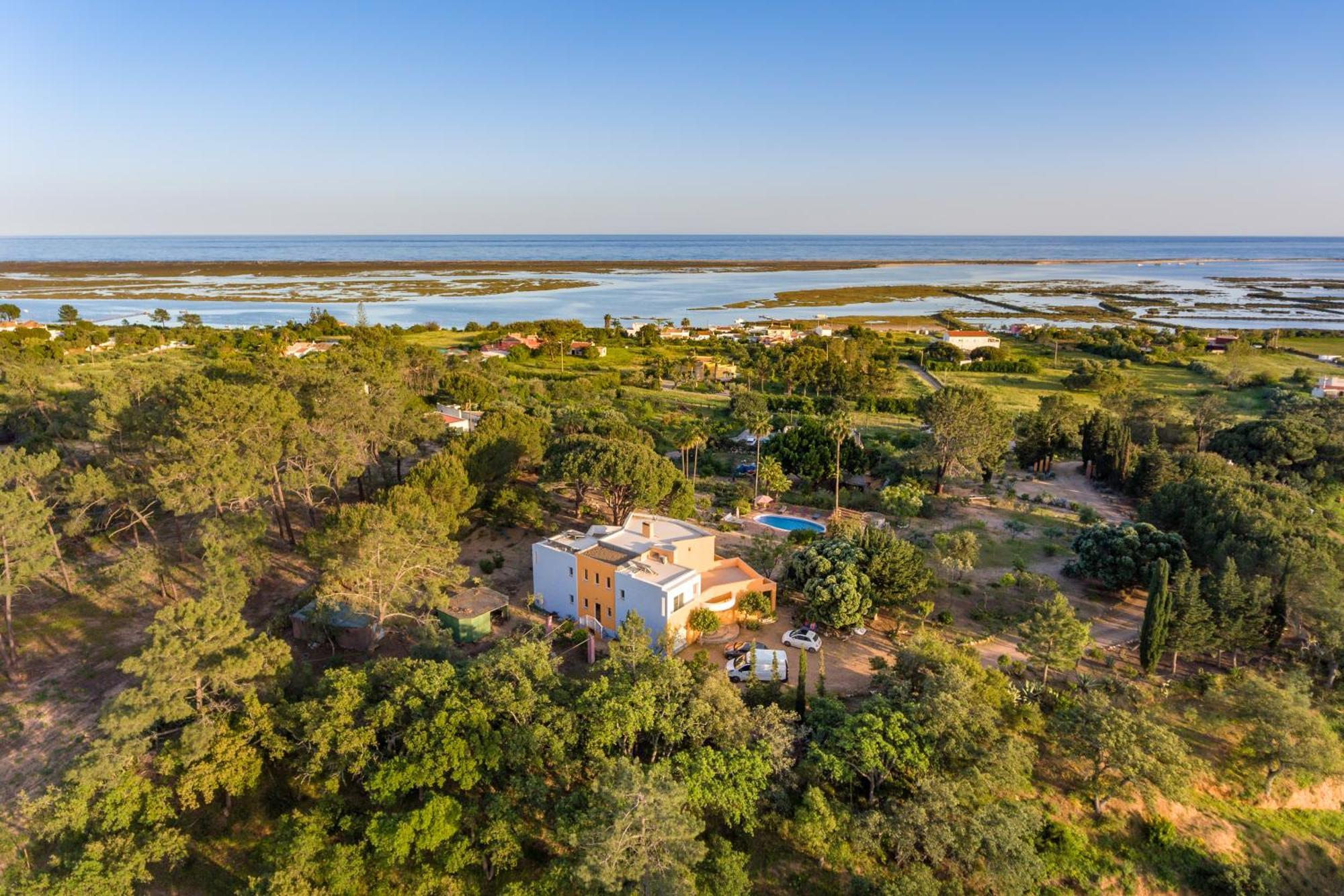 Meia Lua - Your Private Artsy Paradise Overlooking The Ria Formosa With Pool And Sea Views Near Barril Beach, Tavira 루즈드타비라 외부 사진